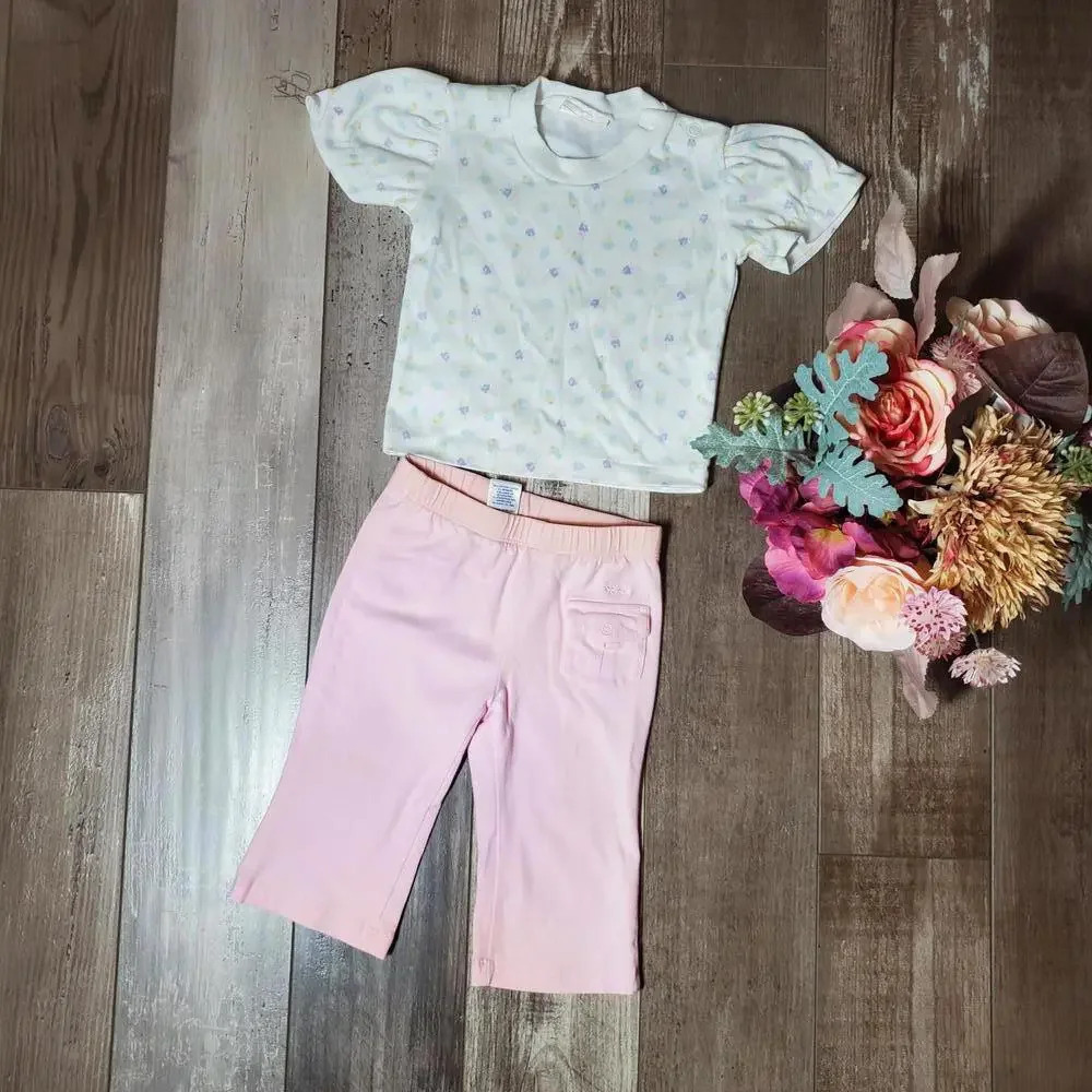 Vintage Old Navy Baby Girl Ice Cream 2pc Outfit Size 6-12m EUC - Picture 2 of 15